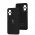 Чохол для Xiaomi Poco M5 Silicone Full Тризуб чорний