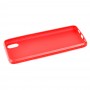 Чохол для Xiaomi Redmi 7A Carbon line червоний
