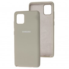 Чехол для Samsung Galaxy Note 10 Lite (N770) Silicone Full серый