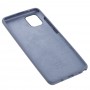 Чохол для Samsung Galaxy Note 10 Lite (N770) Silicone Full лавандовий-сірий
