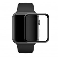 Защитная 3D пленка для Apple Watch 42mm Flexible glass черный