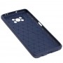 Чехол для Xiaomi Poco X3 Ultimate Carbon синий