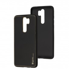 Чехол для Xiaomi Redmi Note 8 Pro Leather Xshield black
