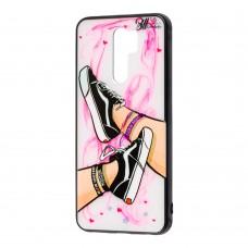 Чехол для Xiaomi Redmi 9 Girls UV shoes