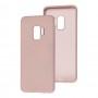 Чохол для Samsung Galaxy S9 (G960) Full without logo pink sand