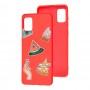 Чохол для Samsung Galaxy A31 (A315) Wave Fancy color style watermelon / red