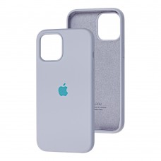 Чехол для iPhone 12 mini Silicone Full голубой / mist blue 