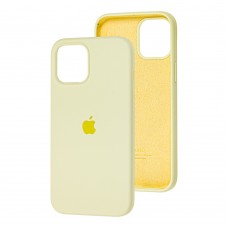 Чохол для iPhone 12 mini Silicone Full жовтий/mellow yellow