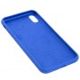 Чехол для iPhone Xs Max Silicone Full royal blue синий