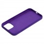 Чехол для iPhone 12 Pro Max Silicone Full фиолетовый / ultra violet
