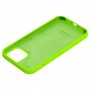 Чохол для iPhone 12 Pro Max Silicone Full салатовий / neon green