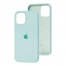 Чохол для iPhone 12 Pro Max Silicone Full бірюзовий / turquoise