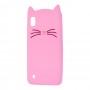 3D чохол для Samsung Galaxy A10 (A105) кіт тепло-рожевий