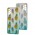 Чехол для Samsung Galaxy A72 Wave Sweet white / turquoise / pineapple