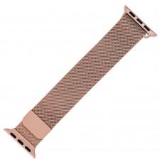 Ремешок для Apple Watch Milanese Loop 42mm / 44mm розовый песок