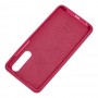 Чохол для Huawei P30 Silicone Full рожево-червоний