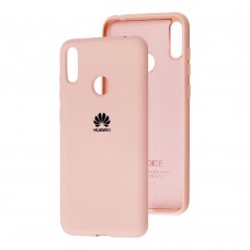 Чехол для Huawei Y7 2019 Silicone Full розовый песок