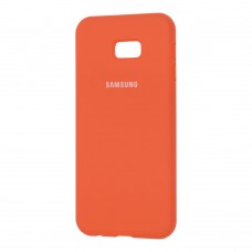 Чехол для Samsung Galaxy J4+ 2018 (J415) Silicone Full оранжевый  