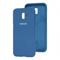 Чехол для Samsung Galaxy J6+ 2018 (J610) Silicone Full синий