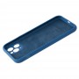 Чохол для iPhone 11 Pro Max Silicone Slim Full camera navy blue