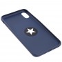 Чохол для iPhone Xs Max ColorRing синій