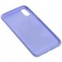 Чехол 3D для iPhone X / Xs Fairy tale единорог фиолетовый