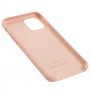 Чехол Silicone для iPhone 11 Pro Premium case grapefruit