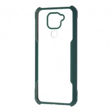 Чехол для Xiaomi Redmi Note 9 Defense shield silicone зеленый