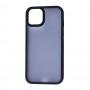 Чохол для iPhone 13 Matte Colorfull синій