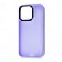 Чохол для iPhone 13 Matte Colorfull light purple