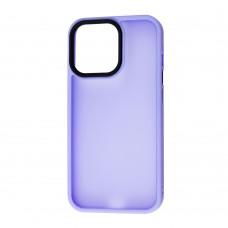 Чохол для iPhone 13 Pro Matte Colorfull light purple
