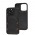 Чохол для iPhone 13 Pro MagSafe eco-leather + MagSafe popSocket black