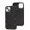 Чехол для iPhone 13 MagSafe eco-leather + MagSafe popSocket black
