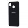 Чехол для Samsung Galaxy A20 / A30 Silicone case (TPU) черный