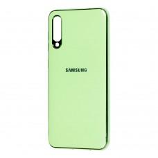 Чехол для Samsung Galaxy A50 / A50s / A30s Silicone case (TPU) мятный