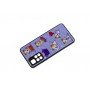 Чехол для Xiaomi Poco M4 Pro 5G / Note 11S Wave Majesty pretty kittens / light purple