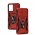 Чехол для Xiaomi Poco X5 Camshield Army Ring красный