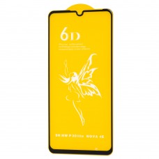 Защитное стекло 6D Premium для Huawei P30 Lite черный (OEM)