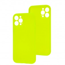 Чехол для iPhone 12 Pro Max Acid color yellow