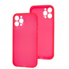 Чехол для iPhone 12 Pro Max Acid color pink