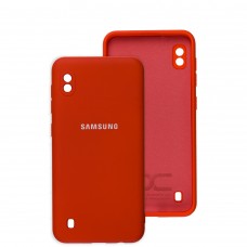 Чехол для Samsung Galaxy A10 (A105) Full camera красный