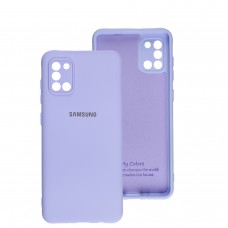 Чехол для Samsung Galaxy A31 (A315) Full camera сиреневый / dasheen