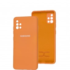 Чохол для Samsung Galaxy A51 (A515) Full camera помаранчевий