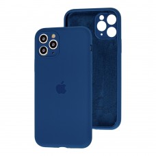 Чехол для iPhone 11 Pro Silicone Slim Full camera blue cobalt