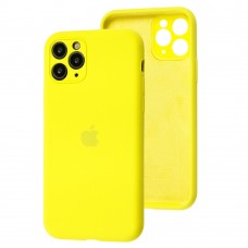 Чохол для iPhone 11 Pro Silicone Slim Full camera canary yellow