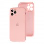 Чохол для iPhone 11 Pro Silicone Slim Full camera pink