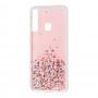 Чехол для Huawei Y6p Wave confetti розовый