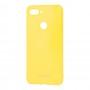 Чохол для Xiaomi Mi 8 Lite Molan Cano глянець жовтий