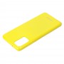 Чохол для Samsung Galaxy S20+ (G985) Molan Cano Jelly глянець жовтий