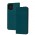 Чехол книга Fibra для Xiaomi Redmi A1/A2 зеленый